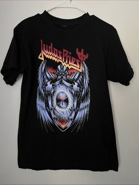 Judas Priest Alice Cooper 2025 North American Tour Band Shirt Black Men's S
